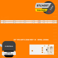 32" V16 ART3 2558 REV 1.6,6916L-2558A Tv Led Bar